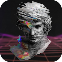 Vaporwave- Aesthetic Filters  Photo Glitch Art