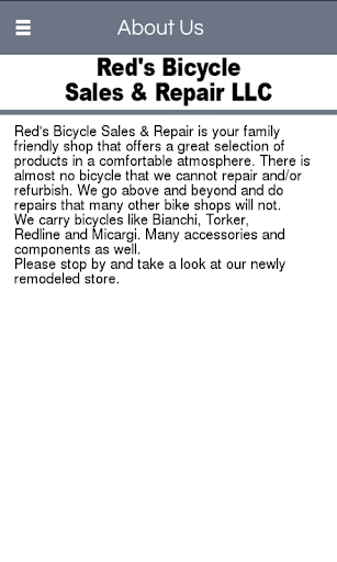 Red's Bicycle Sales Repairs