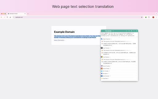 Saladict: Online Dictionary & Text Selection Translation Preview 3