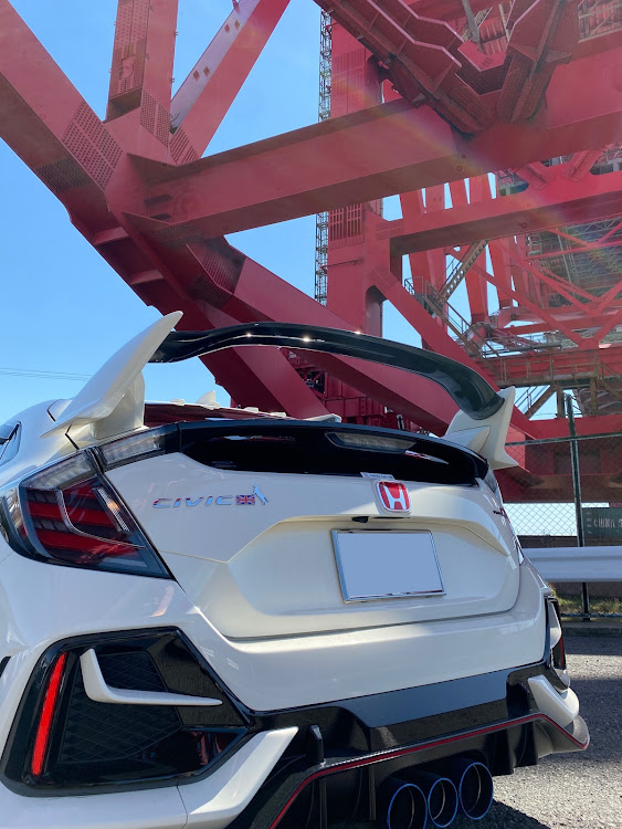 シビックタイプRのドライブ・カメ活・裏ナナガン・春・洗車したいに関するカスタム事例の投稿画像4枚目