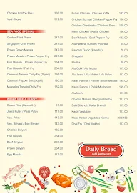 Daily Bread menu 5