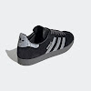 gazelle darksaber / core black / silver metallic / gray four