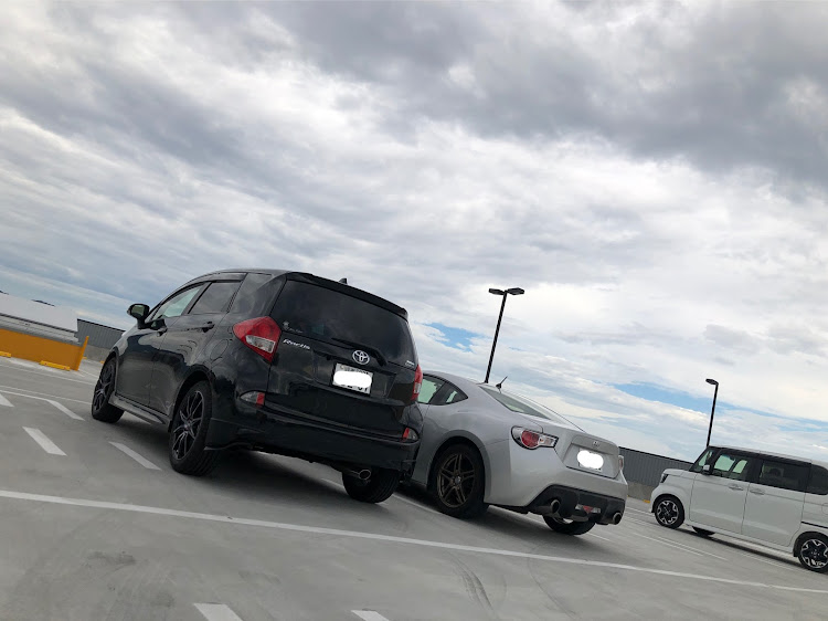 ラクティスのラクティス・86 zn6・86・友達とコラボ！！・秦野ドンキに関するカスタム事例の投稿画像3枚目