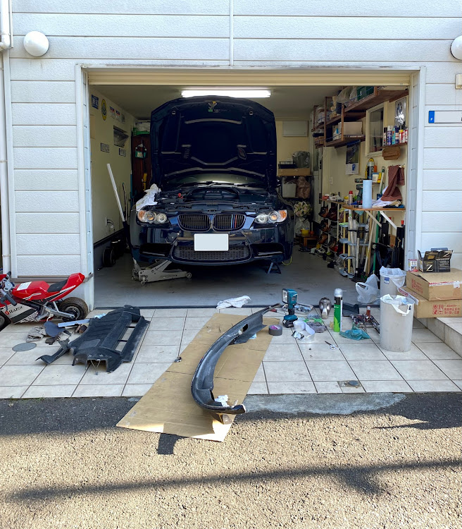 M3 クーペのヒヤッとした故障体験・ロータークラック・ローター交換・ローター研磨・パッド交換に関するカスタム事例の投稿画像1枚目