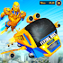 Flying Bus Robot Transform War: Robot Hero Game1.0