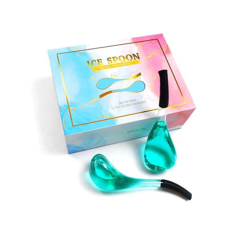 Smooth Skin Beauty Spoon Ochrona Ice Wave Beauty Instrument. Wygładza skórę, redukuje zmarszczki, uspokaja i nawilża.