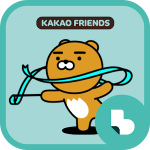 카카오프렌즈 리우 스페셜 버즈런처 움짤 테마 - 라이언 logo