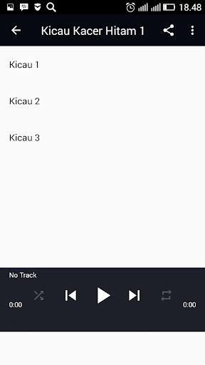 Kicau Kacer Hitam Juara