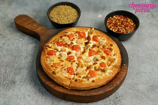 Grilled Chicken & Tomato Pizza