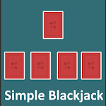 Cover Image of ダウンロード Simple Blackjack (21 card game) 1.0 APK