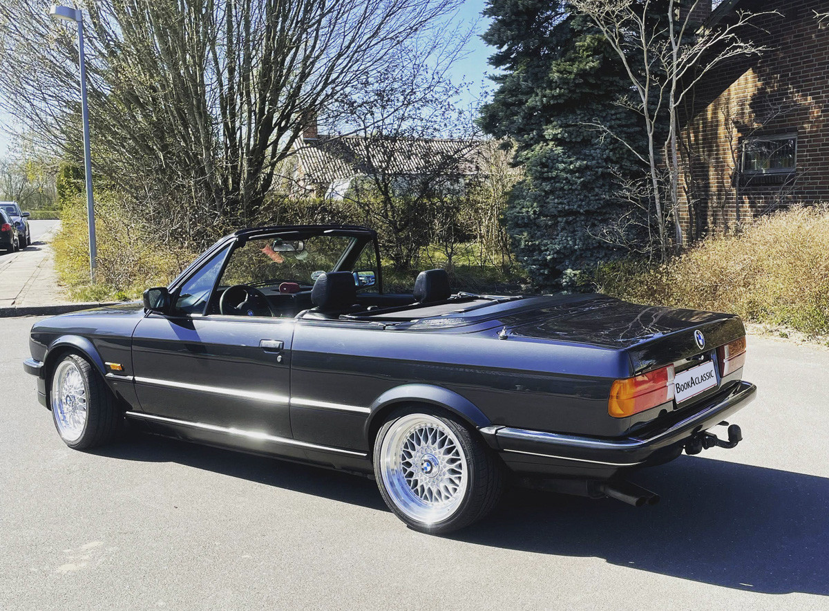 BMW E30 325i Cabriolet Hire Ejstrupholm