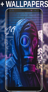 Gas Mask Lock Screen App & Wallpapers(圖6)-速報App
