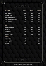 Pune High Lounge & Rooftop Bar menu 8