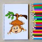 Cover Image of Download How to Sketch Monkey Step by Step - FREE 1.0 APK