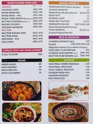 Punjabi Zaika menu 2