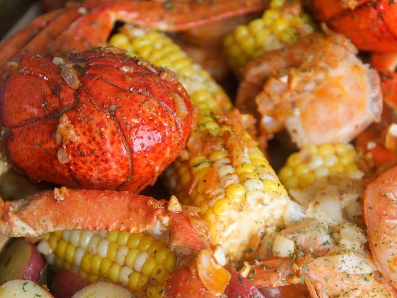 The Best Summer Seafood Boil with Custom Seasoning - Yummy Medley