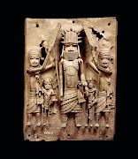 One of thousands of plaques in the oba's palace in Benin. In the late 1890s,  astounded European art critics  could hardly  believe  such technically accomplished sculptures were created by African artists.