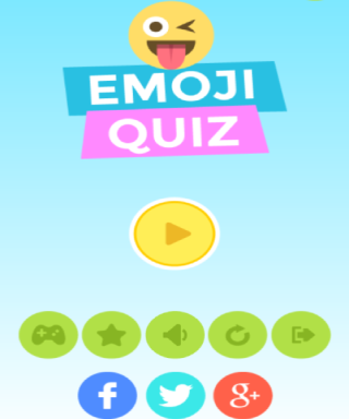 Android application Emoji Quiz Pro screenshort