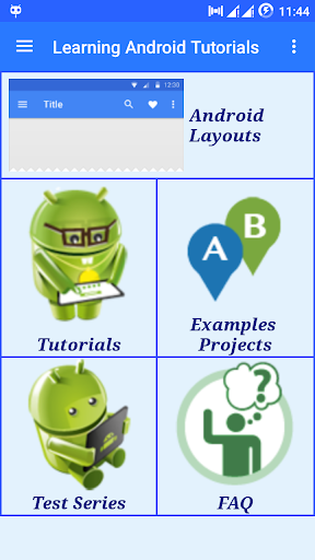 Learning Android Tutorials