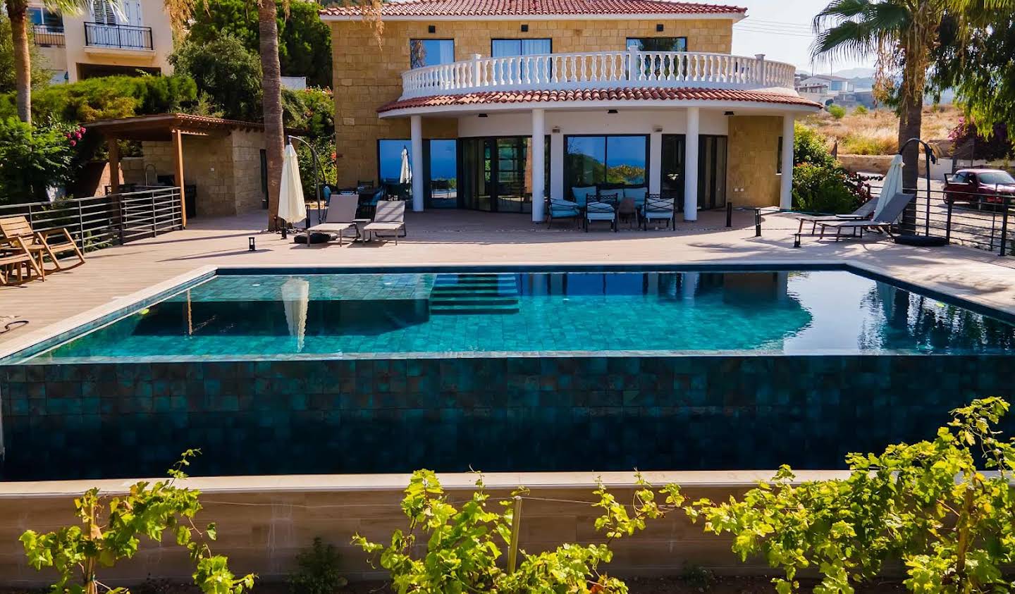 House with pool and garden Paphos