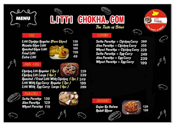 Litti Chokha.Com menu 