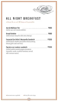 Hotel Samrat menu 4