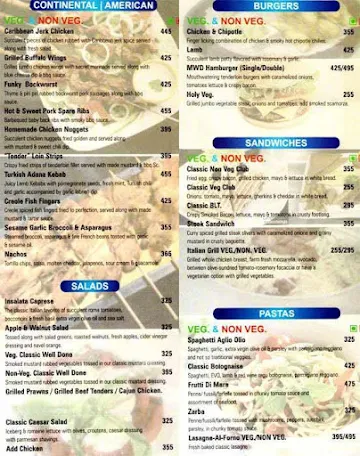 MediumWellDone menu 