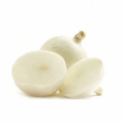 Onion White Ayurvedic Farm Fresh Gujrat - 1 kg