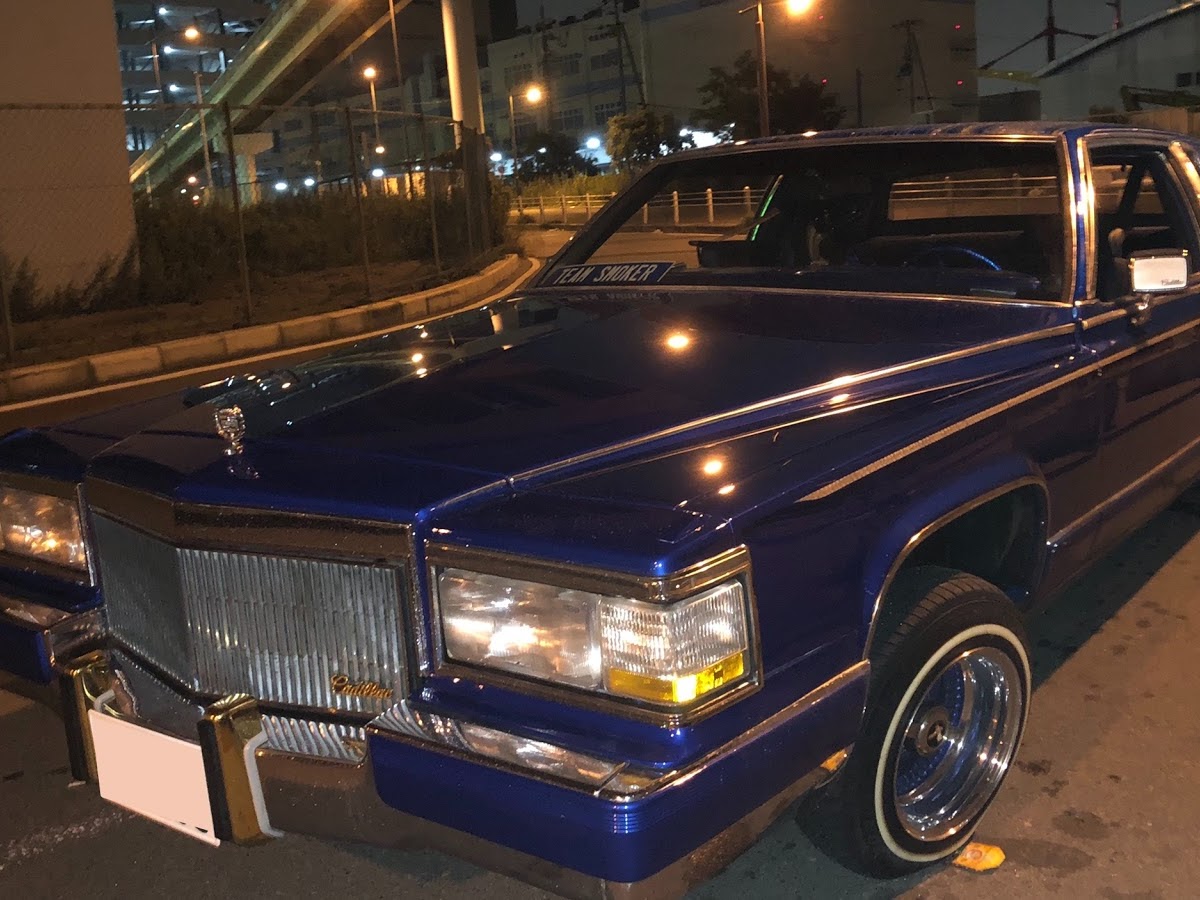 キャデラック フリートウッド ブロアムを華麗にカスタム By M Smoker 19 08 23 キャデラックブロアムクーペ1985lowrider 2p6b Cartune