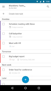 Tasks by BlackBerry