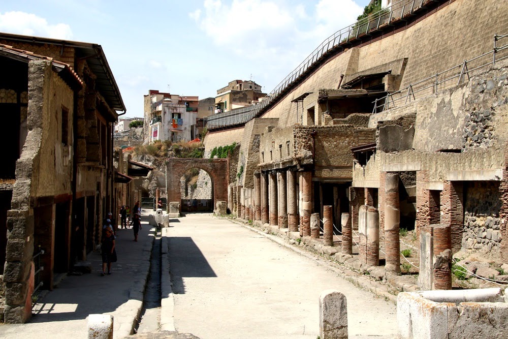 Herculano, a cidade menos conhecida de uma tragédia