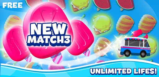 Ice Cream Match 3 Puzzle Game