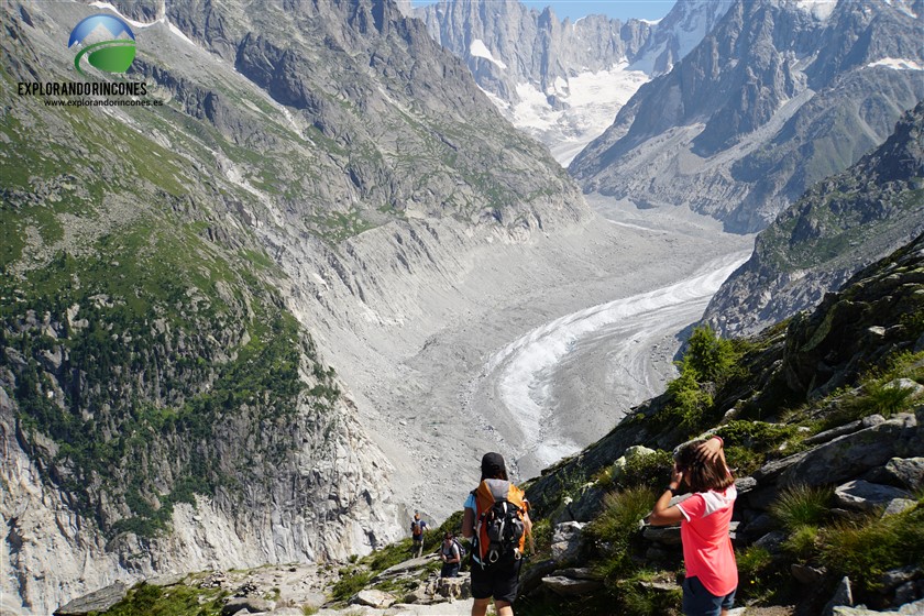 MER DE GLACE con NIÑOS desde la Aiguille du Midi