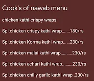 Cook's Of Nawab menu 1