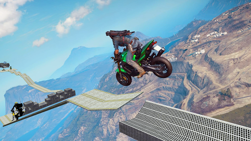 Impossible Grand Ramp Bike Stunts