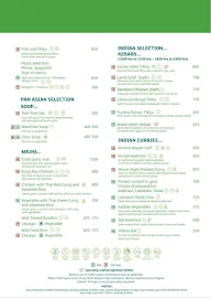 Cafe G - Holiday Inn menu 3