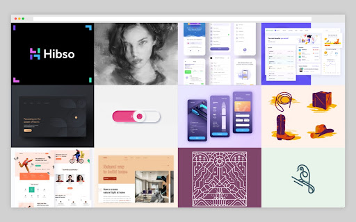 Dribbble Landing