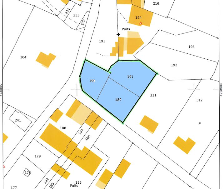 Vente terrain  2135 m² à Reignac (33860), 39 984 €
