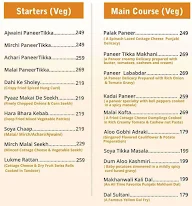 The Northern Spice menu 2