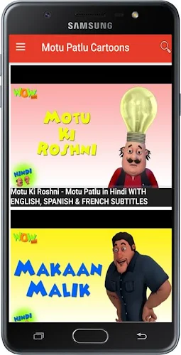 Cartoon videos Motu & Patlu - Latest version for Android - Download APK