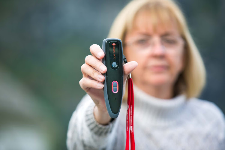 The QuietVox, provided to tourists on all Viking Ocean Cruises voyages.