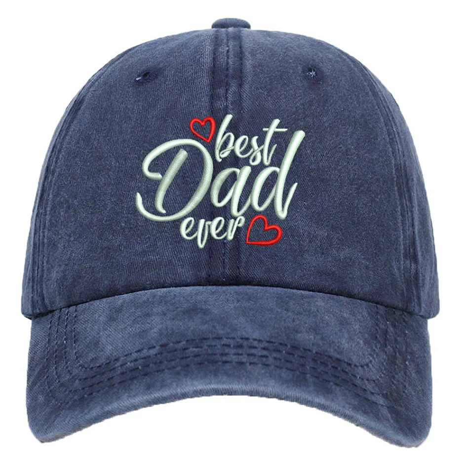 Washed Cotton Embroidered Letter Baseball Cap, comfortable and stylish for everyday wear. Perfect for a casual, personal