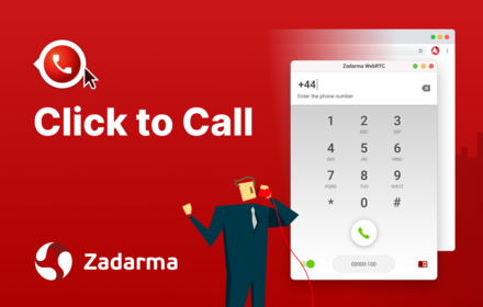 Click to call Zadarma small promo image