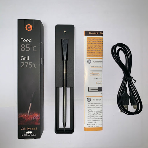 Title 8, Bluetooth BBQ Thermometer Wireless Probe Remote...