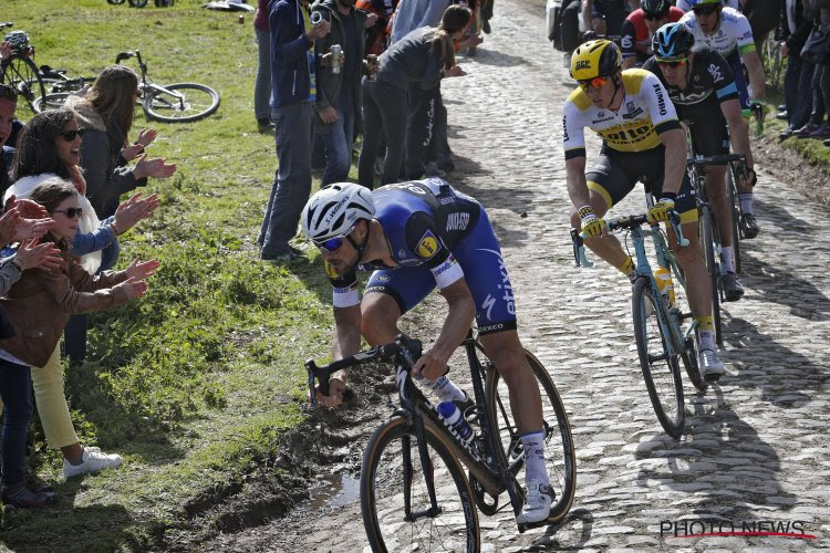 Profpeloton reageert massaal op deze video: "Hou je stuur toch vast!" en "Wat een redding!"