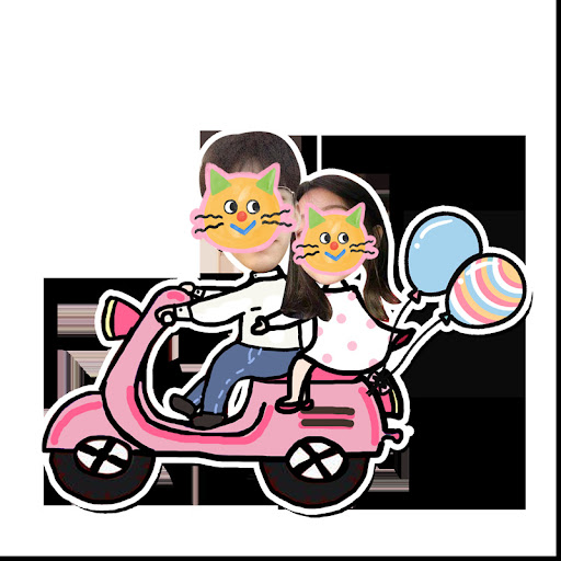 Title 6, Acrylic Photo Cartoon Key Button Pendant Orname...