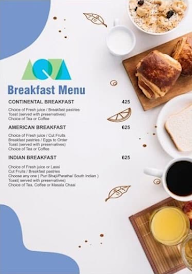 Aqua - The Coffee Shop menu 3