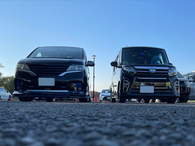 タントカスタムのいつもイイね＆コメントありがとうございます😆・埼玉県某所でのオフ会・黒青Style・MTお疲れ様でした・11月もよろしくお願いしますに関するカスタム事例の投稿画像2枚目