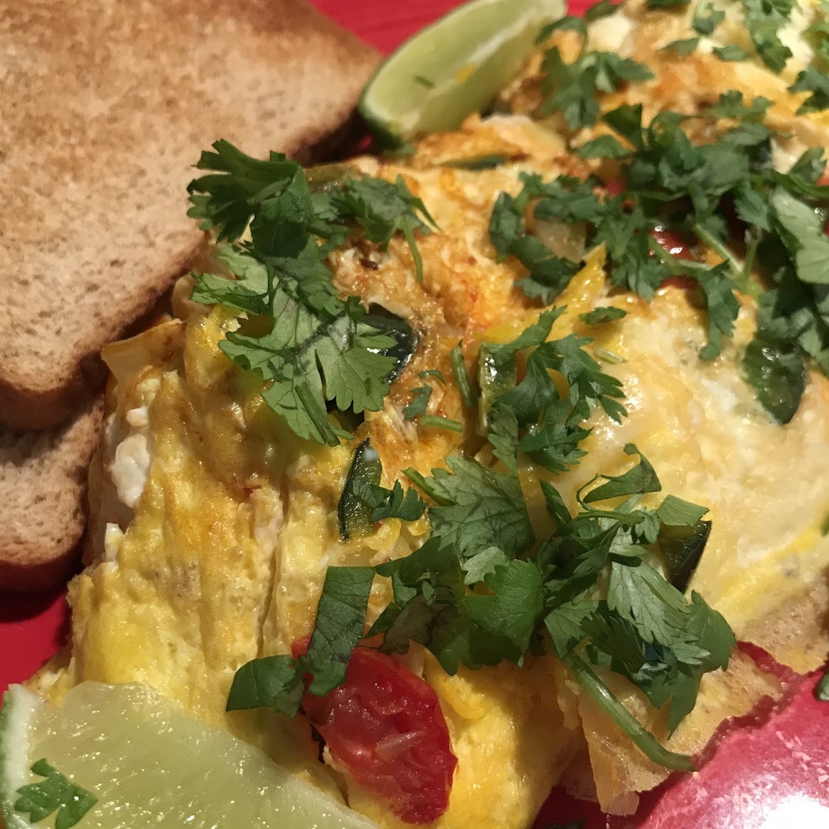 Southwestern Skillet Omelette Recipe