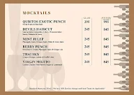 Qubitos - The Terrace Cafe menu 7